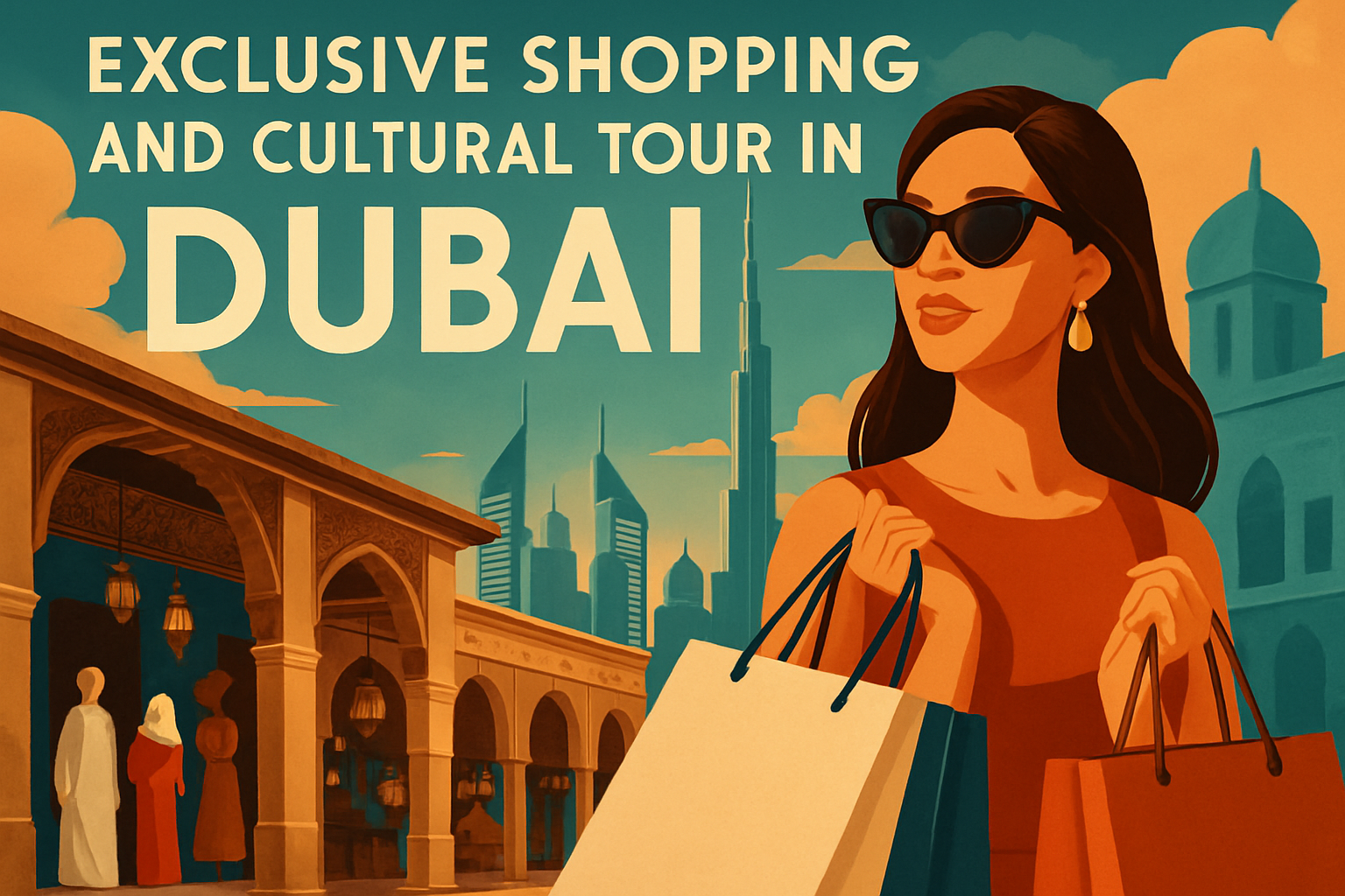 Exclusive shopping and cultural tour in Dubai